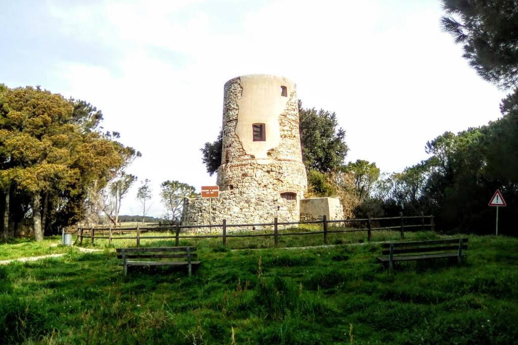 Panoramic And Beautiful House 4Km From The Sea. Villa Rosignano Marittimo Buitenkant foto